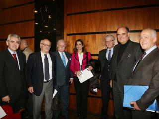 Μάξιμος Χαρακόπουλος, Θάνος Βερέμης, Λεωνίδας-Φοίβος Κόσκος, Ζωή Αποστολοπούλου, Αθανάσιος Παπανδρόπουλος, Θεόδωρος Φορτσάκης, Άλκης Παναγιωτόπουλος.